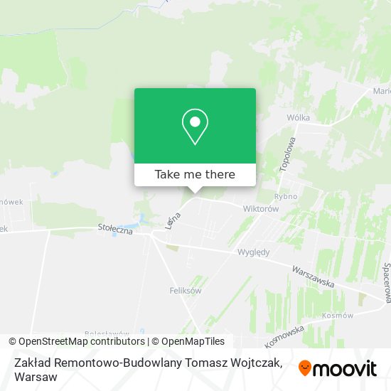 Zakład Remontowo-Budowlany Tomasz Wojtczak map