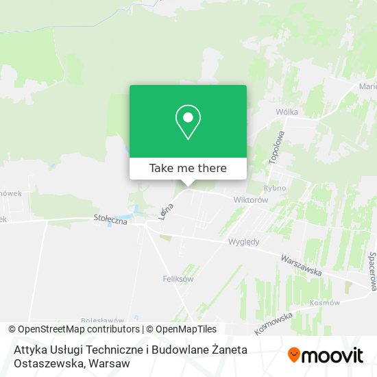 Attyka Usługi Techniczne i Budowlane Żaneta Ostaszewska map