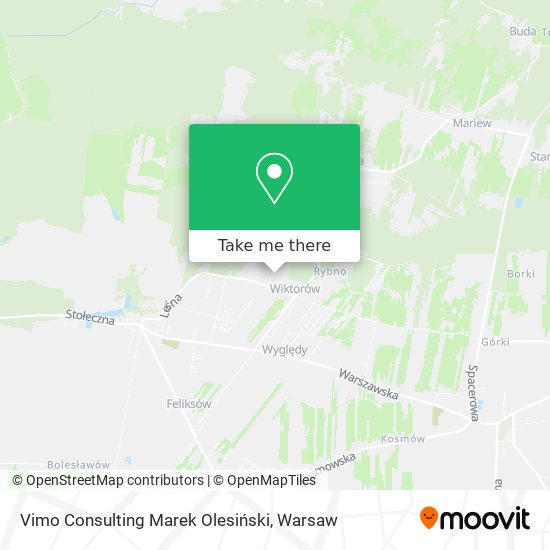 Vimo Consulting Marek Olesiński map