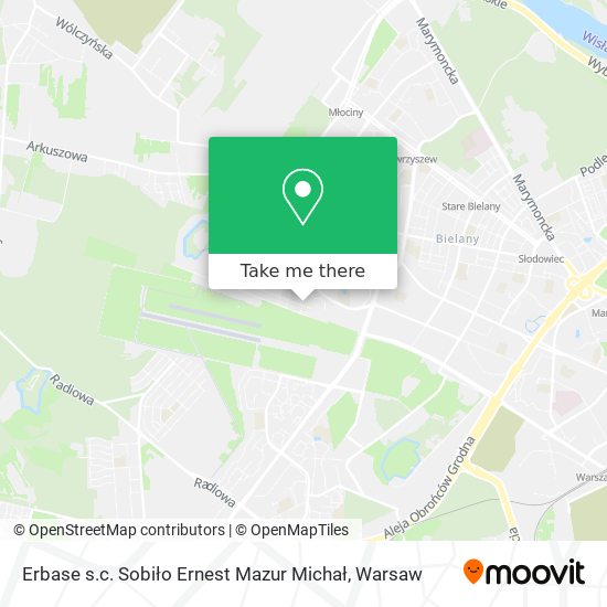 Erbase s.c. Sobiło Ernest Mazur Michał map