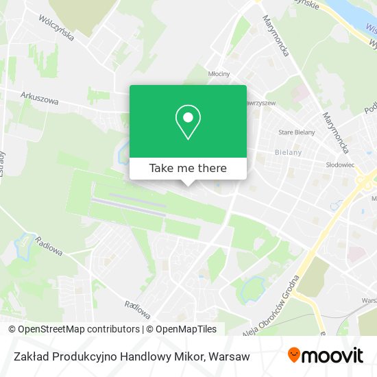 Zakład Produkcyjno Handlowy Mikor map