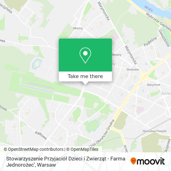 Stowarzyszenie Przyjaciół Dzieci i Zwierząt - Farma Jednorożec' map