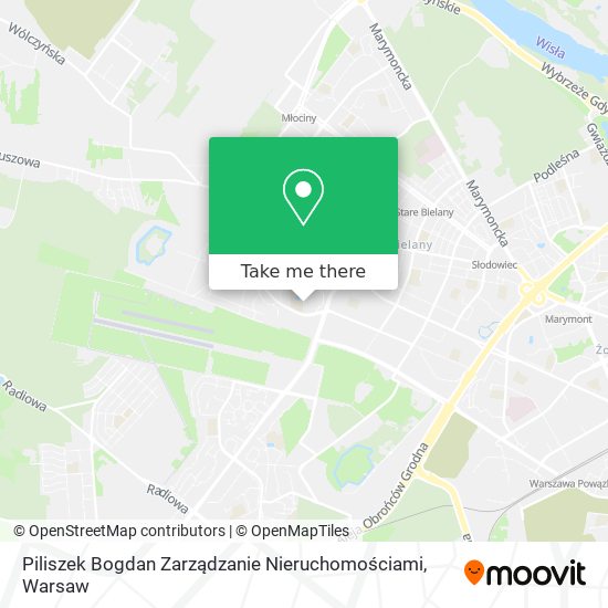 Piliszek Bogdan Zarządzanie Nieruchomościami map