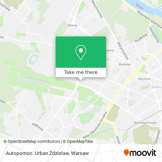 Autopomoc. Urban Zdzisław map