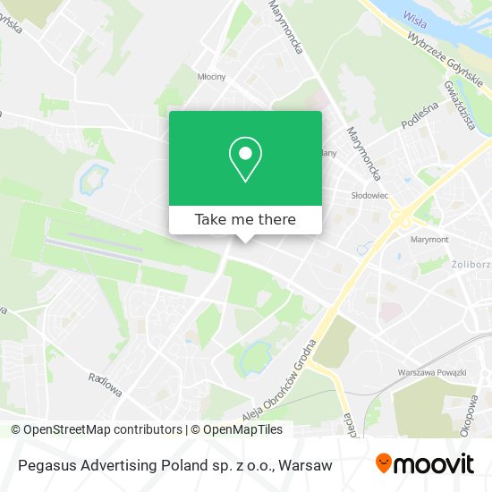 Pegasus Advertising Poland sp. z o.o. map