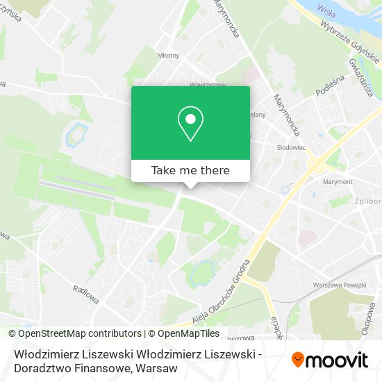 Włodzimierz Liszewski Włodzimierz Liszewski - Doradztwo Finansowe map