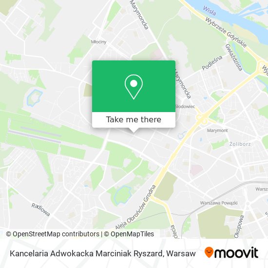 Kancelaria Adwokacka Marciniak Ryszard map