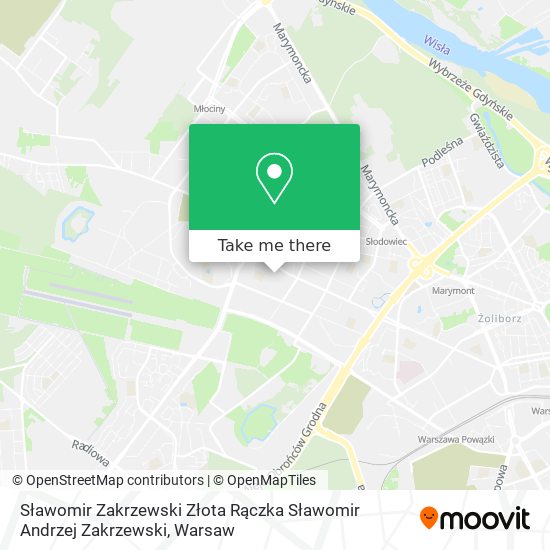 Sławomir Zakrzewski Złota Rączka Sławomir Andrzej Zakrzewski map