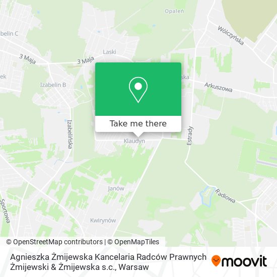 Agnieszka Żmijewska Kancelaria Radców Prawnych Żmijewski & Żmijewska s.c. map