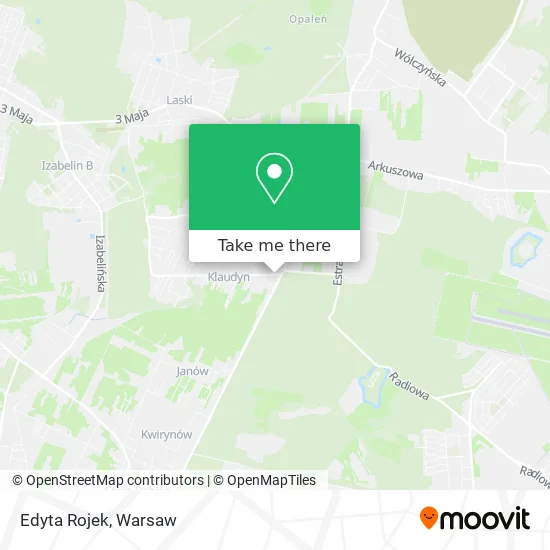 Карта Edyta Rojek