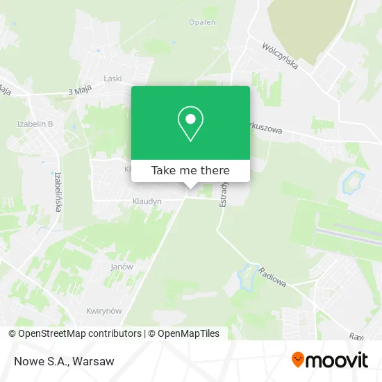 Карта Nowe S.A.