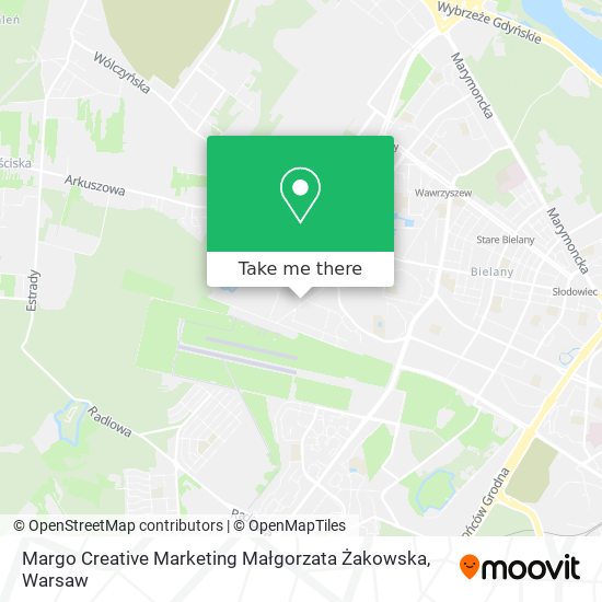 Margo Creative Marketing Małgorzata Żakowska map