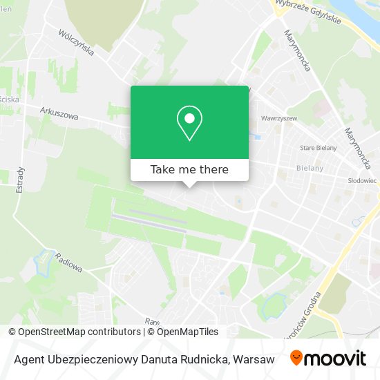 Agent Ubezpieczeniowy Danuta Rudnicka map