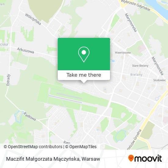 Maczifit Małgorzata Mączyńska map