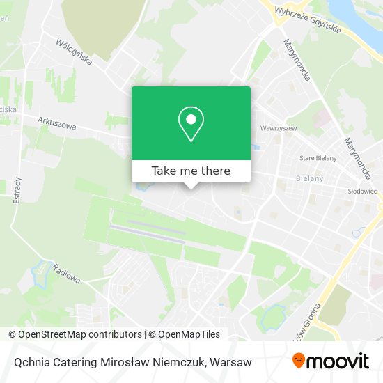 Qchnia Catering Mirosław Niemczuk map