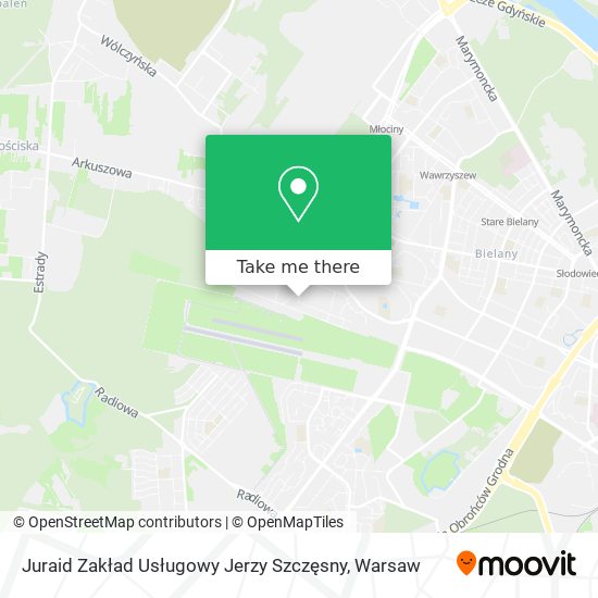 Juraid Zakład Usługowy Jerzy Szczęsny map