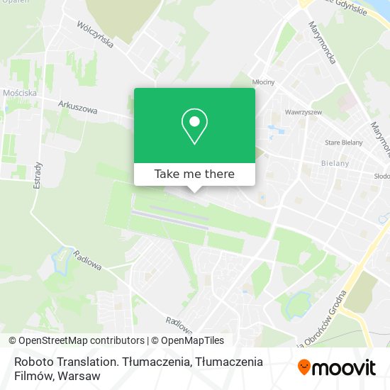 Карта Roboto Translation. Tłumaczenia, Tłumaczenia Filmów