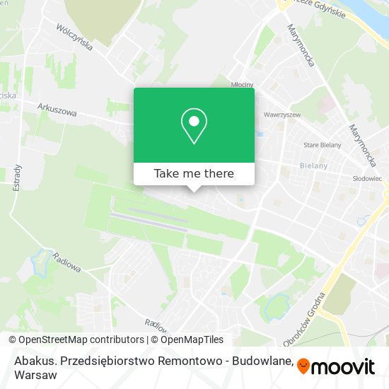 Карта Abakus. Przedsiębiorstwo Remontowo - Budowlane