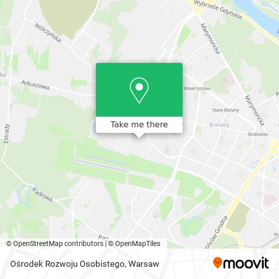 Ośrodek Rozwoju Osobistego map