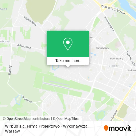 Карта Wirbud s.c. Firma Projektowo - Wykonawcza