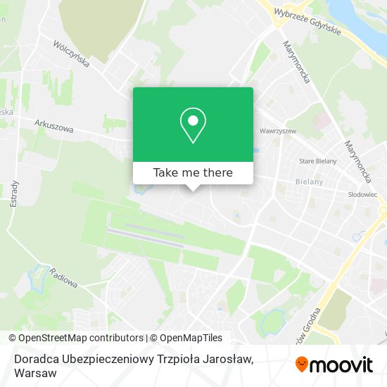 Doradca Ubezpieczeniowy Trzpioła Jarosław map