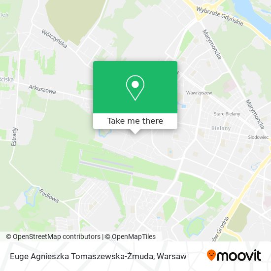 Euge Agnieszka Tomaszewska-Żmuda map