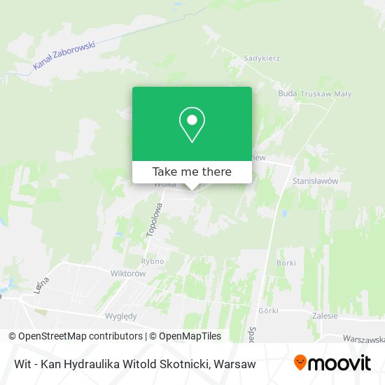 Wit - Kan Hydraulika Witold Skotnicki map