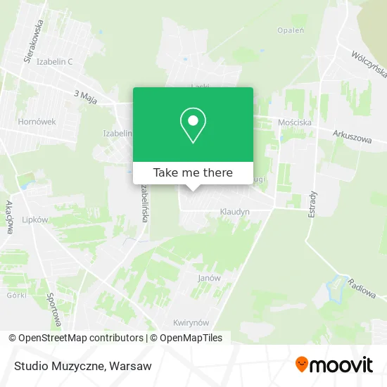 Карта Studio Muzyczne