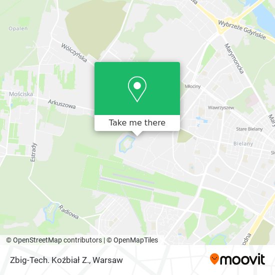 Zbig-Tech. Koźbiał Z. map