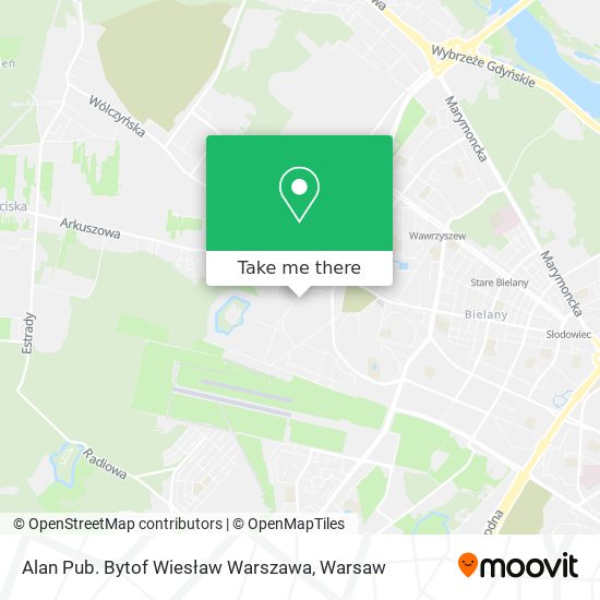 Alan Pub. Bytof Wiesław Warszawa map