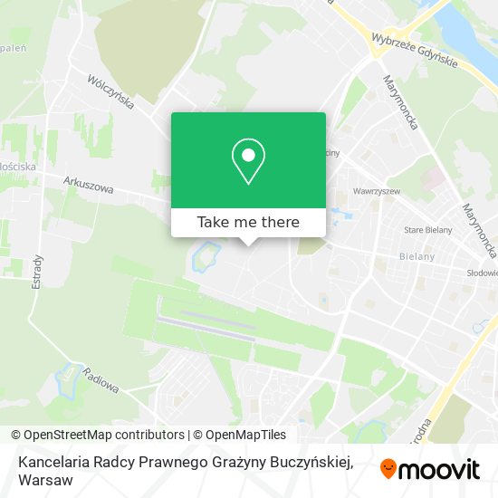 Kancelaria Radcy Prawnego Grażyny Buczyńskiej map