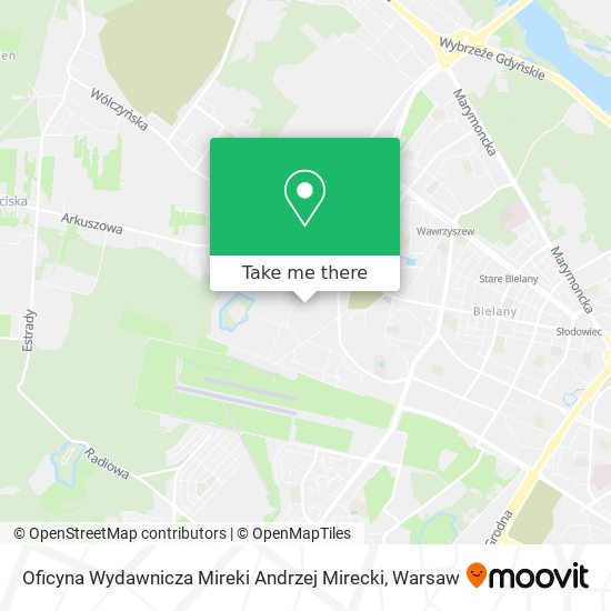 Oficyna Wydawnicza Mireki Andrzej Mirecki map