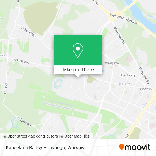 Kancelaria Radcy Prawnego map