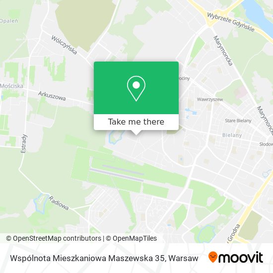 Карта Wspólnota Mieszkaniowa Maszewska 35