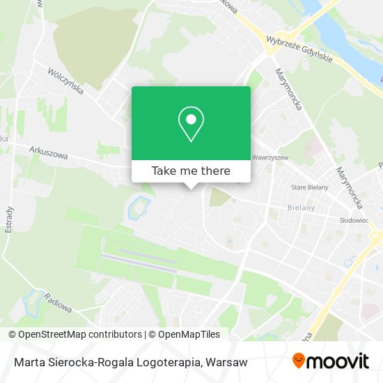 Marta Sierocka-Rogala Logoterapia map