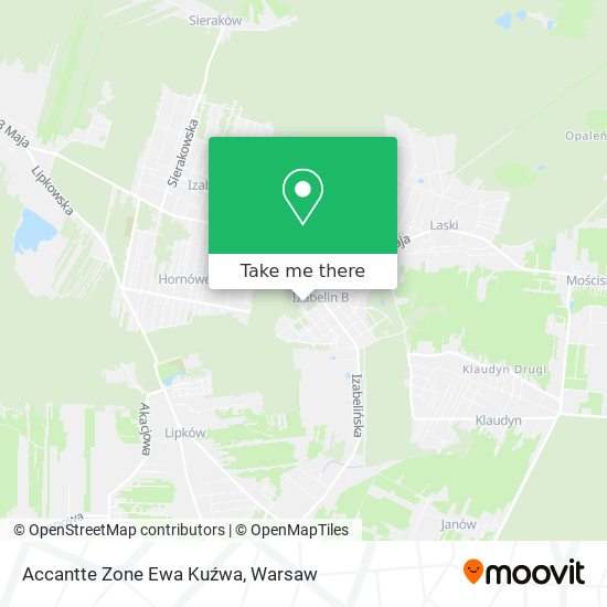 Accantte Zone Ewa Kuźwa map