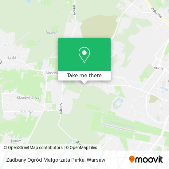 Zadbany Ogród Małgorzata Pałka map