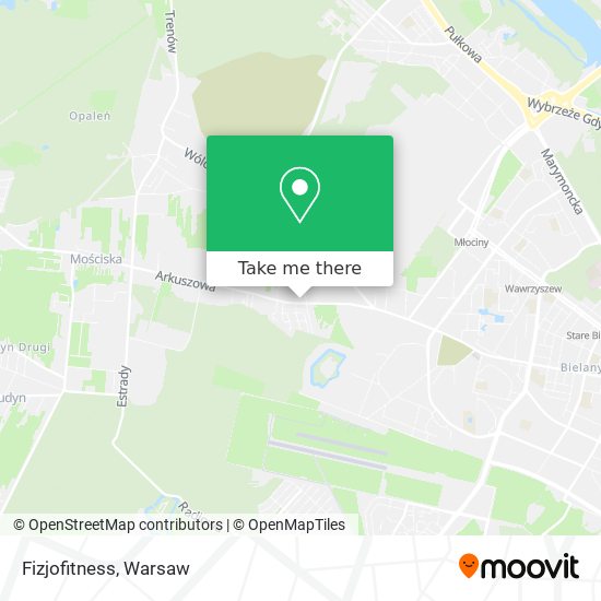 Fizjofitness map