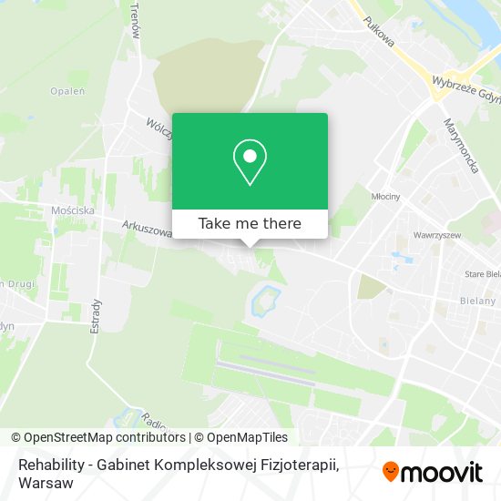 Rehability - Gabinet Kompleksowej Fizjoterapii map