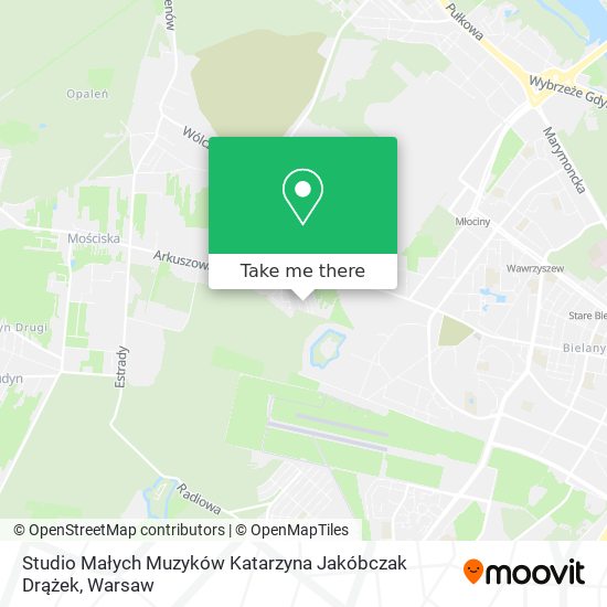 Studio Małych Muzyków Katarzyna Jakóbczak Drążek map