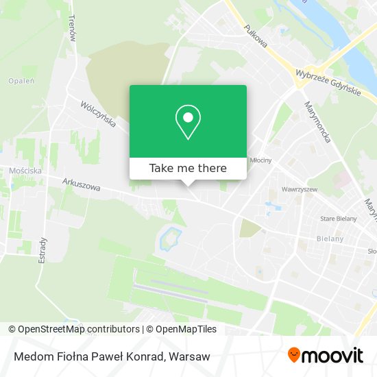 Medom Fiołna Paweł Konrad map