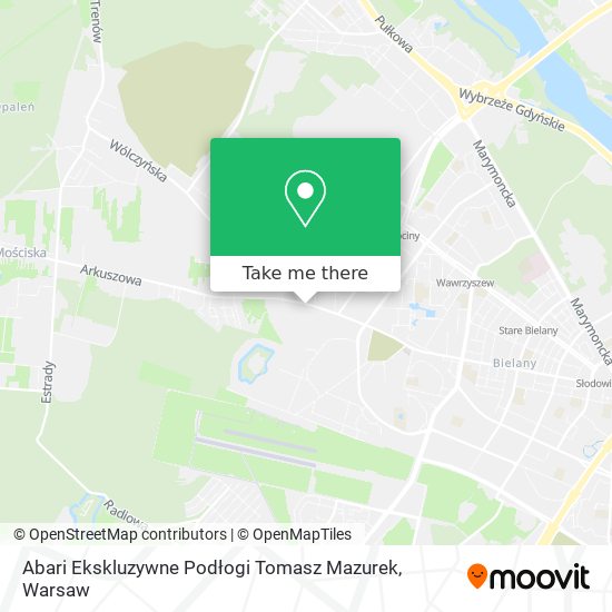 Abari Ekskluzywne Podłogi Tomasz Mazurek map