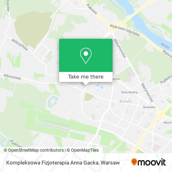 Kompleksowa Fizjoterapia Anna Gacka map