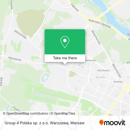 Карта Group 4 Polska sp. z o.o. Warszawa