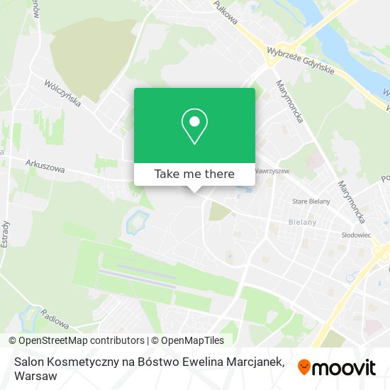 Salon Kosmetyczny na Bóstwo Ewelina Marcjanek map