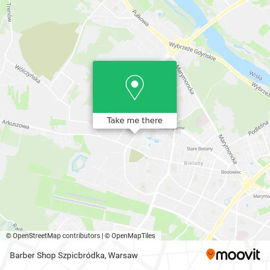 Barber Shop Szpicbródka map