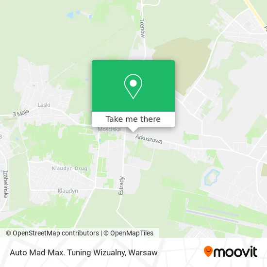 Карта Auto Mad Max. Tuning Wizualny