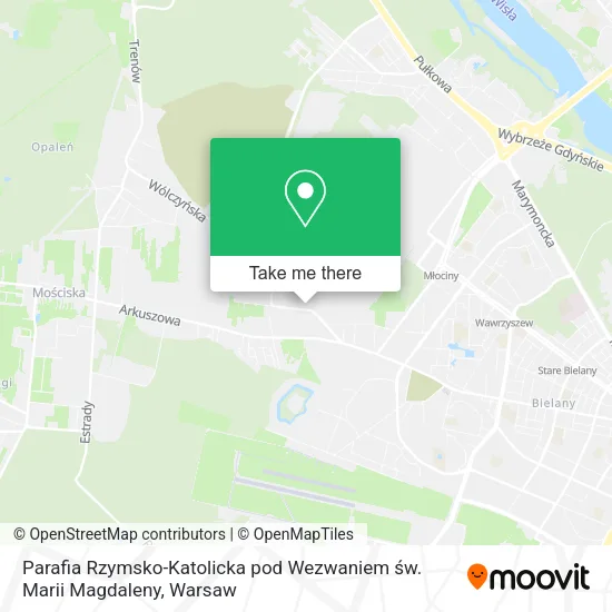 Parafia Rzymsko-Katolicka pod Wezwaniem św. Marii Magdaleny map