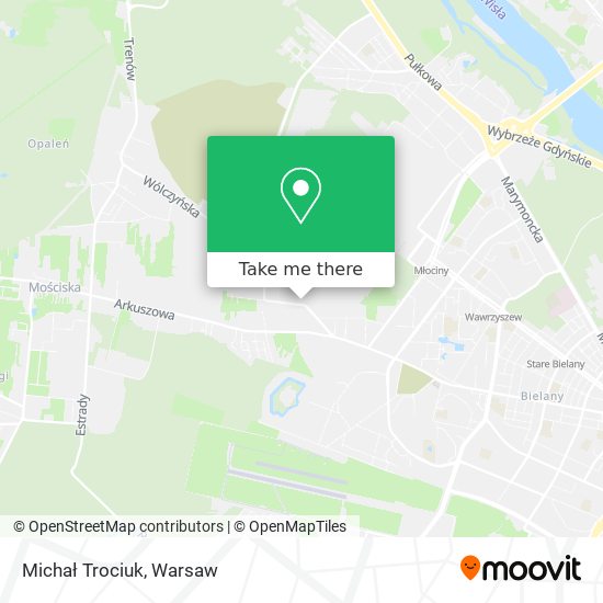 Michał Trociuk map