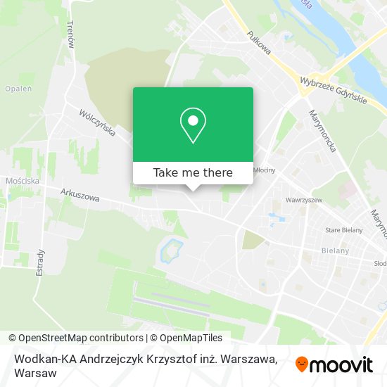 Wodkan-KA Andrzejczyk Krzysztof inż. Warszawa map